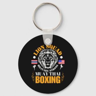 Chaveiro Esquadrão Leão Tailândia Kickboxing Muay Thai Mma