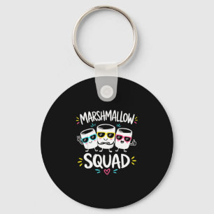 Chaveiro Esquadrão marshmallow família fogueira 