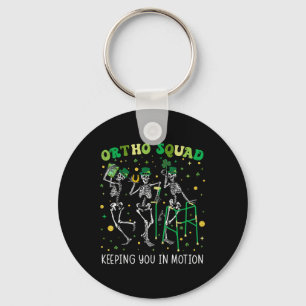 Chaveiro Esquadrão Orto Esqueletos Dançantes St Patricks Or