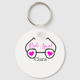 Chaveiro Esquadrão-preto-rosa-esquadrão-preto