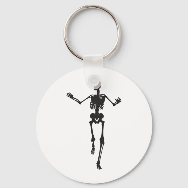 Chaveiro Esqueleto de dança (Frente)
