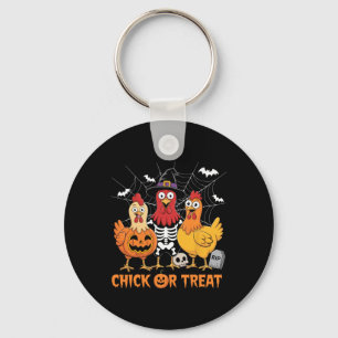 Chaveiro Esqueleto de Frango Chick ou Treat Fazendeiro Dive
