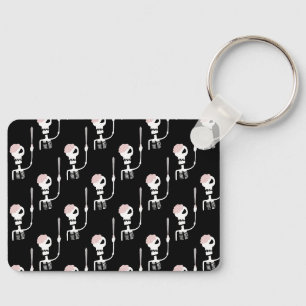 Chaveiro Esqueleto de Halloween com Espada