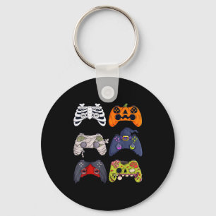 Chaveiro Esqueleto de Halloween Zumbi Controles de Jogo Múm