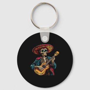 Chaveiro Esqueleto de sombrero México dia de los muertos