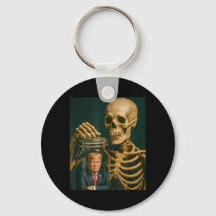 Chaveiro Esqueleto engraçado de Halloween