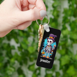 Chaveiro Esqueleto legal no Halloween do Top Halloween