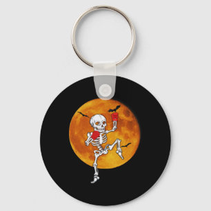 Chaveiro Esqueleto Muay Thai Kickboxing Mma de Halloween