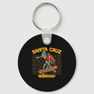 Chaveiro Esqueleto patinador santa cruz velho retro clássic