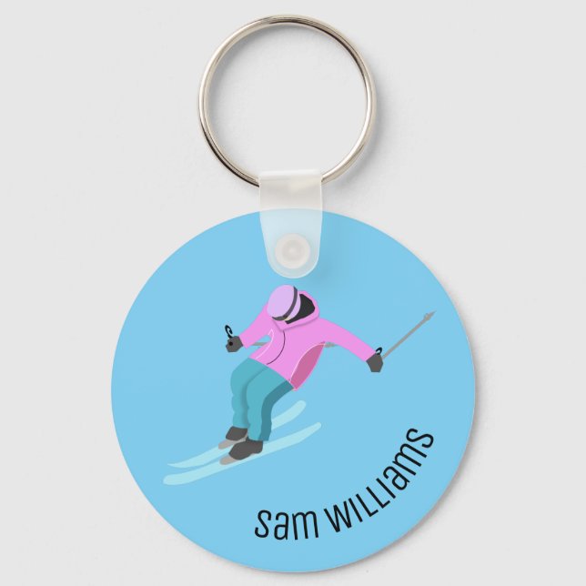 Chaveiro Esqui (Frente)