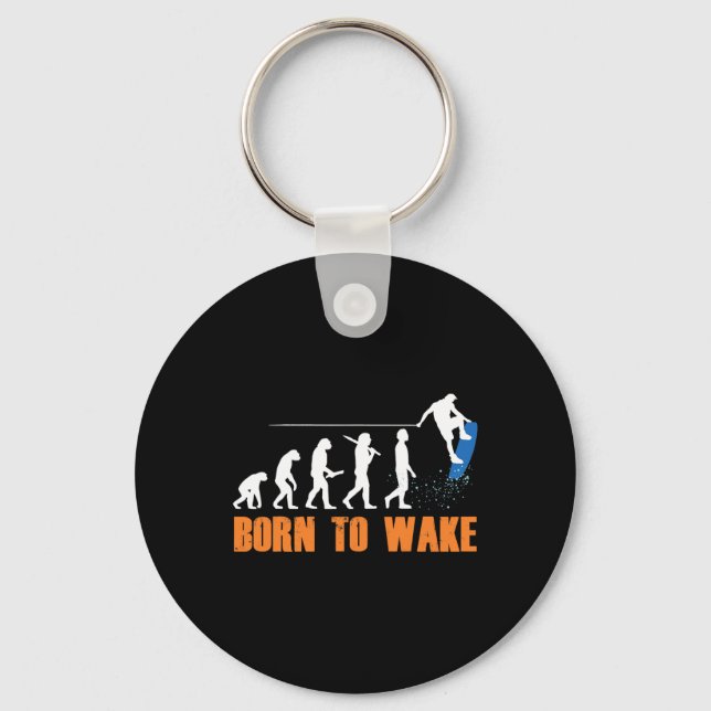 Chaveiro Esqui aquático Wakeboarder Wakeboarding Freestyle  (Frente)