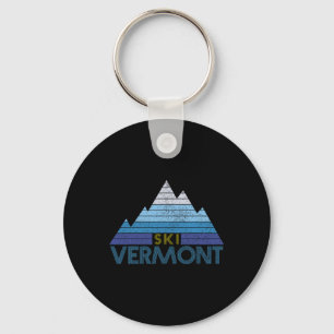 Chaveiro Esqui de lembrança de Vermont Esportes de montanha