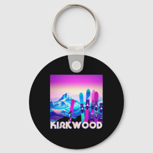 Chaveiro Esqui Kirkwood - Estilo De anos 80 Retroativo E Sn