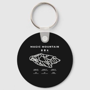Chaveiro Esqui Magic Mountain Snowboard Esquiando Idaho Ski
