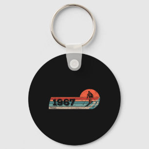 Chaveiro Esquiadores Esquiador Vintage Nascido em 1967 Aniv