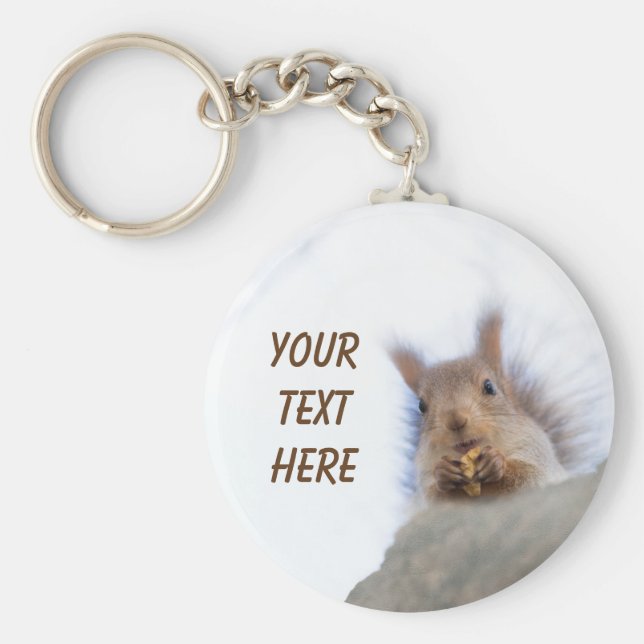 Chaveiro Esquilo com noz (Frente)