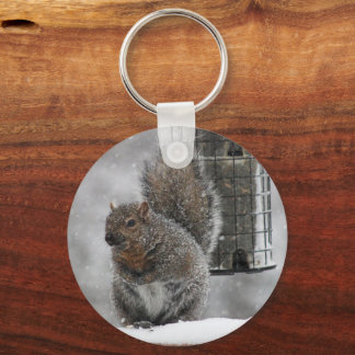 Chaveiro Esquilo de Natal