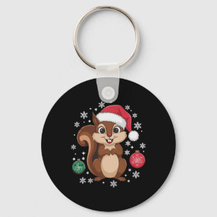 Chaveiro Esquilo Natal Feliz Natal Festivo Xmas Ho