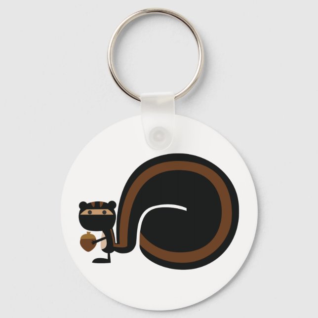 Chaveiro Esquilo Ninja (Frente)