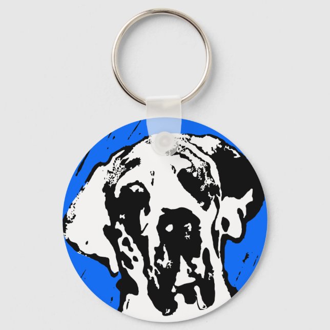 Chaveiro Esra Harlekin Dogue Alemão (Frente)