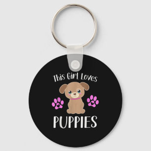 Chaveiro Essa Menina Adora Os Cachorros Engraçados Cachorro