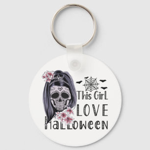 Chaveiro Essa Menina Adorou Halloween