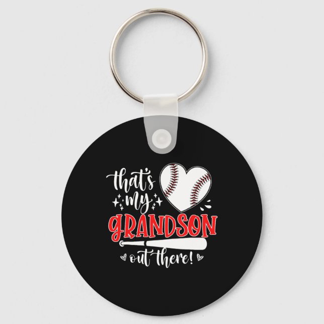 Chaveiro Esse é meu neto lá fora, vovôs beisebol (Frente)