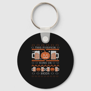Chaveiro Esta Abóbora Funciona No Halloween Da Cerveja Engr