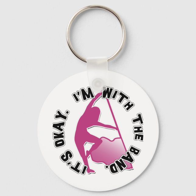 Chaveiro Está bem, estou com a Banda (Frente)