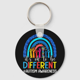 Chaveiro Está bem ser diferente Autismo Sensibilização Leop