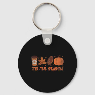 Chaveiro Esta É A Época De Futebol Pumpkin Cai No Ação De G