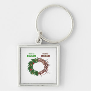 Chaveiro Esta É A Estação É O Natal Cristão