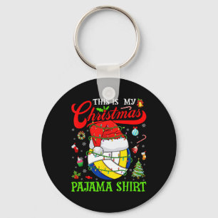 Chaveiro Esta É A Minha Árvore De Voleibol Do Pajama L
