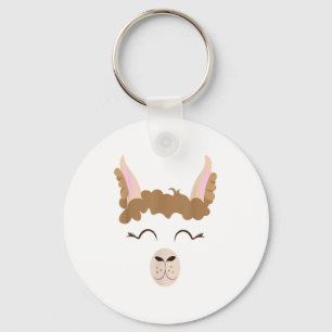 Chaveiro Esta é a minha fantasia humana. Sou mesmo um Llama