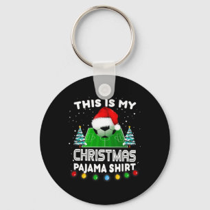 Chaveiro Esta É Minha Camisa De Natal Do Papai Noel Do Fute