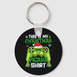 Chaveiro Esta É Minha Camisa De Natal Video Game Gamer Home
