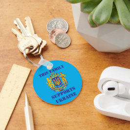 CHAVEIRO ESTA FAMÍLIA APOIA A UCRÂNIA