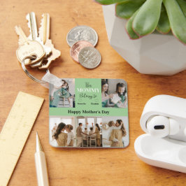 Chaveiro Esta Mamãe Pertence A - Foto Personalizada |