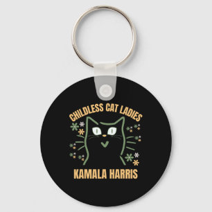 Chaveiro Esta Mulher De Gato Infantil Está Votando Kamala-h