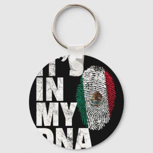 Chaveiro Está No Meu Dna Bandeira Mexicana México Cinco De