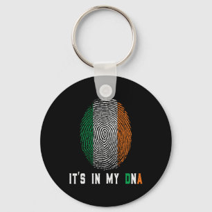 Chaveiro Está No Meu Dna Irlanda Bandeira Irlandesa Present