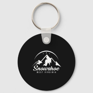 Chaveiro Estação de esqui Snowshoe west virginia esquiando