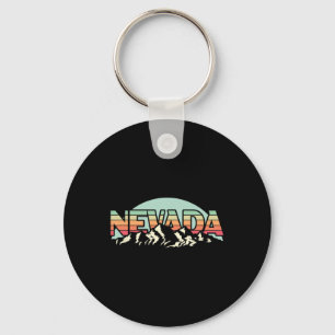 Chaveiro Estado americano de Nevada - Antiga natureza monta