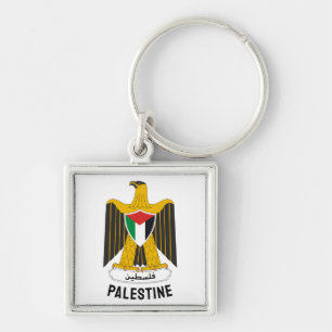 Chaveiro Estado da Palestina casaco de armas