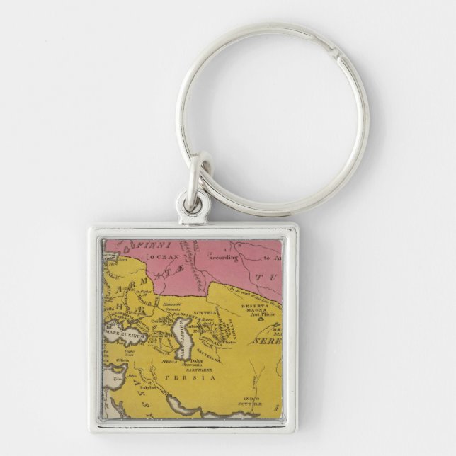 Chaveiro Estado das Nações na área cristã (Frente)