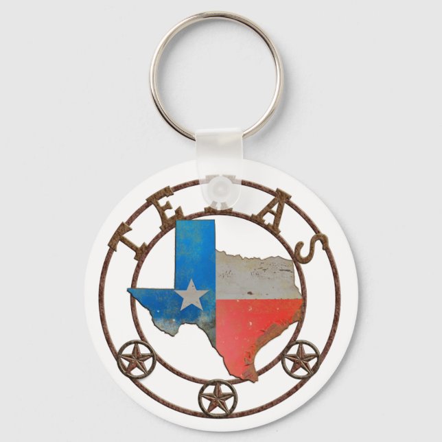 Chaveiro Estado do Texas Wdry Iron (Frente)