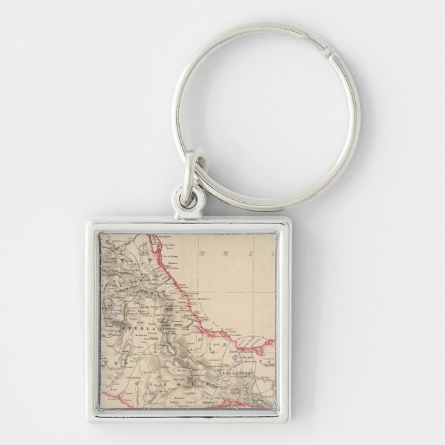 Chaveiro Estados do Sul do México (Frente)