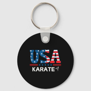 Chaveiro Estados Unidos Bandeira Karate Usa Team Esporte Ka