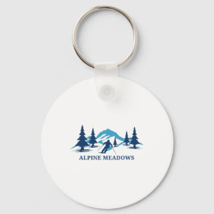 Chaveiro Estância de esqui Alpine Meadows Califórnia Esqui