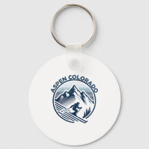 Chaveiro Estância de esqui Aspen colorado esqui de inverno 